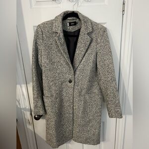 ONLY Heathered gray Coat